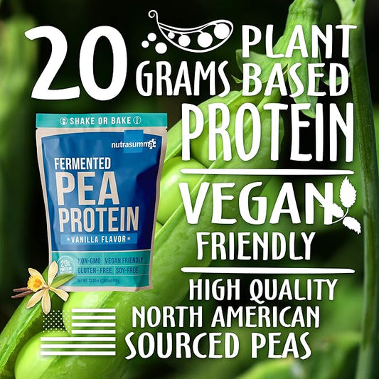 Plant Based Protein Powder Fermented Pea