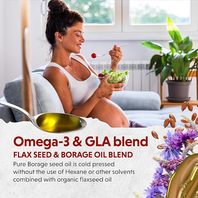 Barlean's Omega Twin Liquid Flaxseed Oil 6,010mg ALA 465mg GLA 12 oz