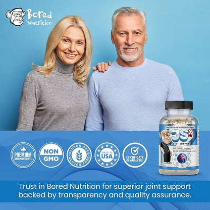 JSX Joint Support Supplement with Vegan 120 Capsules