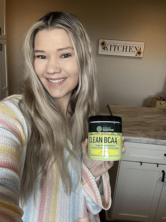 Clean BCAA - 2:1:1 Food Sourced 90 Servings (3 pack,