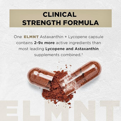 Astaxanthin 24mg + Lycopene 50mg Clinical 100% Natural