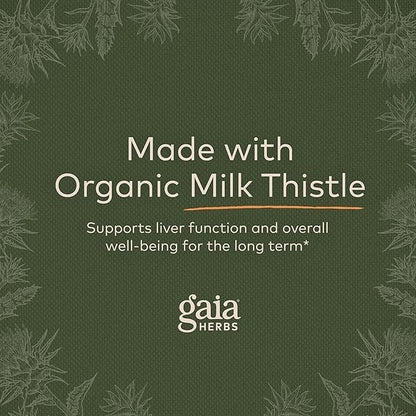 Gaia Herbs Milk Thistle 60 Vegan (20-Day Supply)