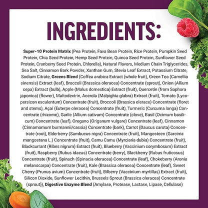 FORCE FACTOR Vegan Plant Protein, Plant-Based 20g Plant 20 Servings