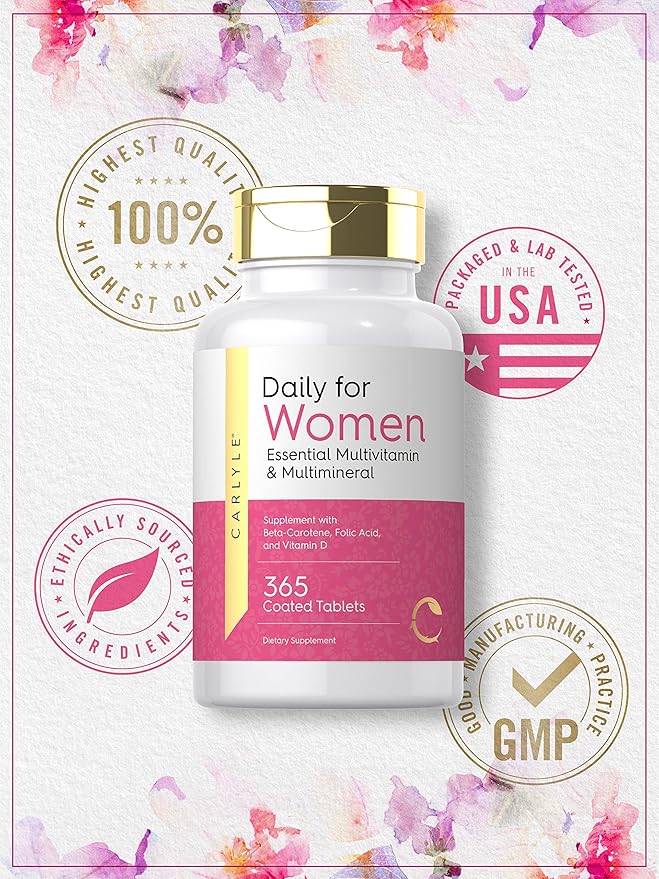 Carlyle Women's Multivitamin 365 Tablets