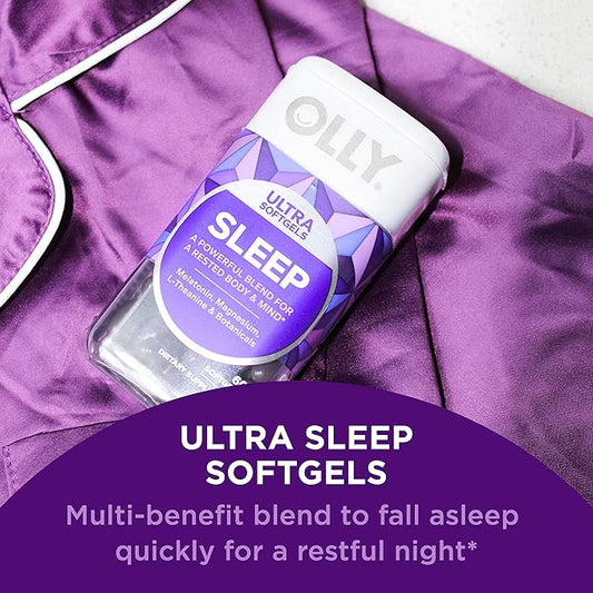 OLLY Ultra Strength Sleep Softgels, 10mg 60 Count 2)