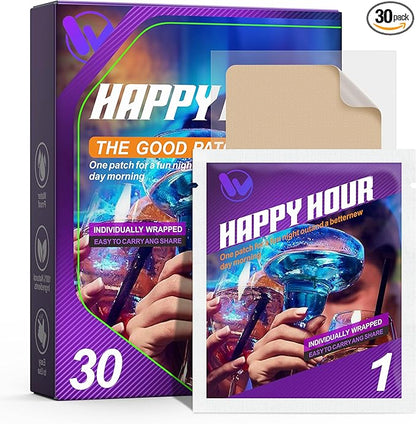 Individually Wrapped 30 Pack-Use Before Drinking, You Will Wake up Refreshed in The Morning