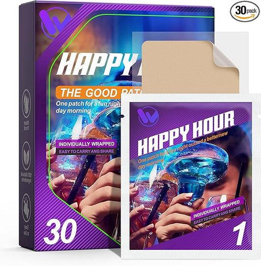 Individually Wrapped 30 Pack-Use Before Drinking, You Will Wake up Refreshed in The Morning