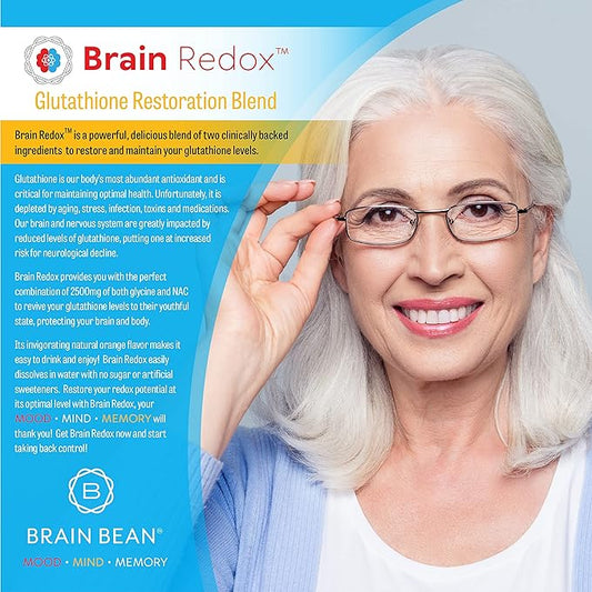 Brain Redox™ - High Potency GlyNAC 5000mg GlyNAC