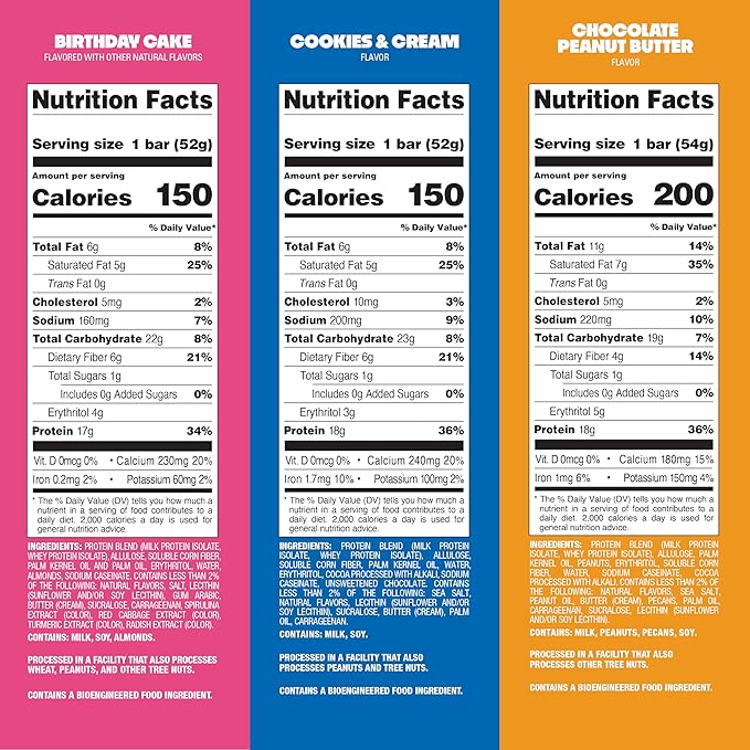 Quest Nutrition Crispy Variety Pack Protein Bars, Protein Rich, Low Sugar, Gluten Free, 12 Count