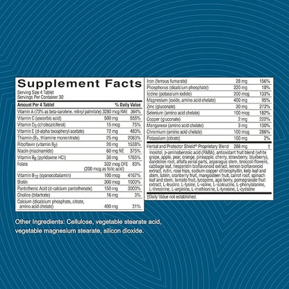 Nature's Sunshine Super Supplemental, 120 Tablets