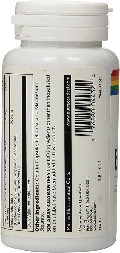Solaray C Super Bio-Plex Supplement, 100