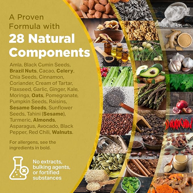 Strength & Spices Bone, Muscle & 100% Natural 28 Ingredients 60 Vegan 1000mg Capsules