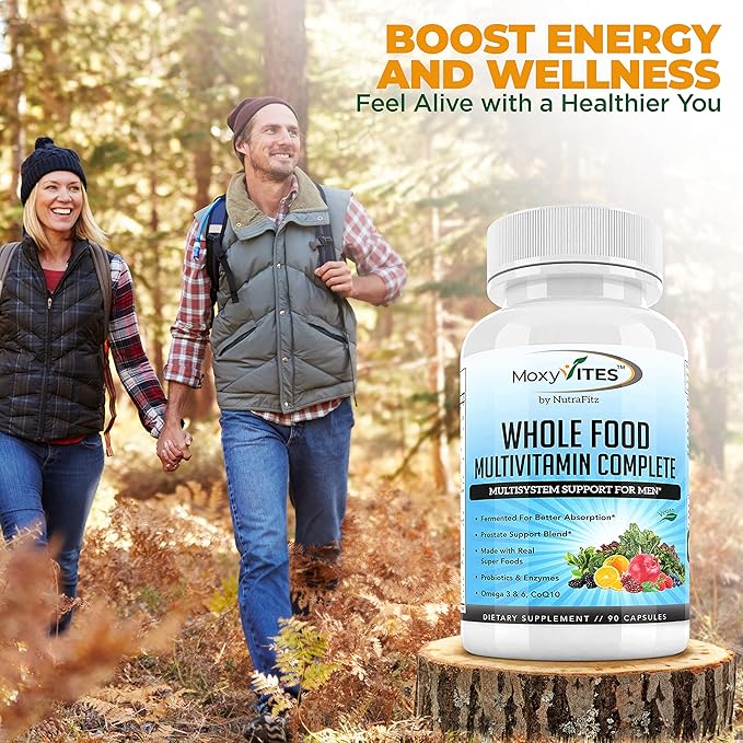 Mens Multivitamins - Daily Mens Vitamins 44 Organic