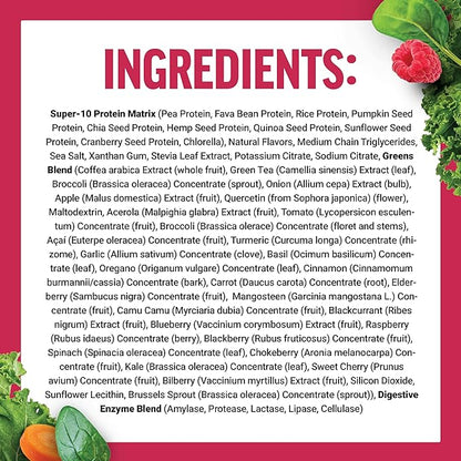 FORCE FACTOR Vegan Plant Protein, Plant-Based 20g Plant 20 Servings