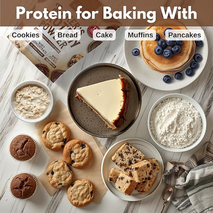 Baker's Protein Powder Pure Natural Protein 17.1 oz,