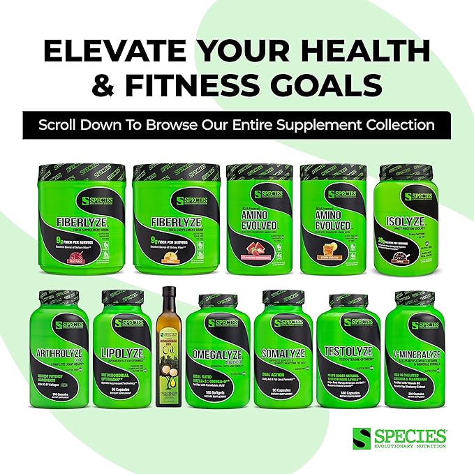 Species Nutrition Arthrolyze Joint Repair Supplement, (300 Capsules)
