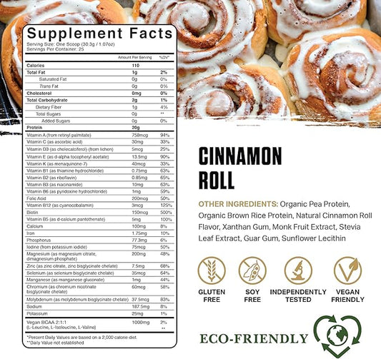 Ambrosia Planta - Premium Organic Plant-Based 25 Servings