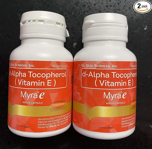 60 Capsules Myra E 400 IU