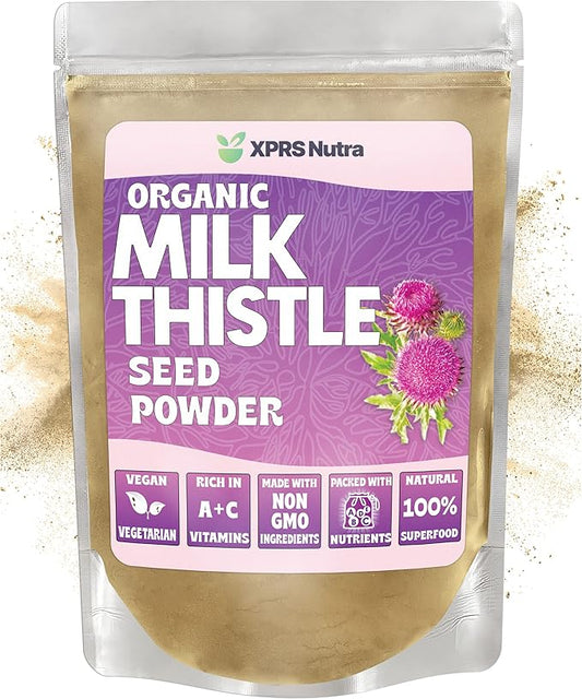 XPRS Nutra Organic Milk Thistle Seed Powder (8 Ounce)