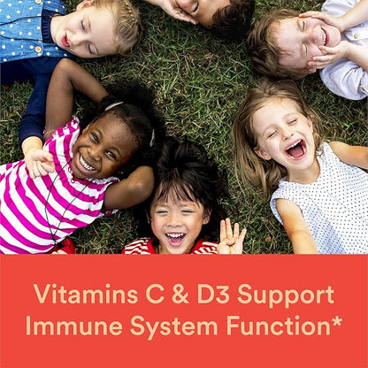 SmartyPants Kids Multivitamin Gummies: Omega 3 D3, C, B12, B6, B6, Vitamin 120 Count (30 Day