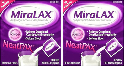 Miralax 1 Dose Powder Packets, 0.5 2)