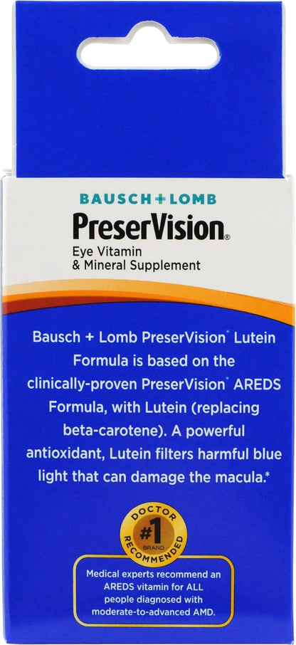 Preservision With Lutein Eye Vitamin & 50 Count