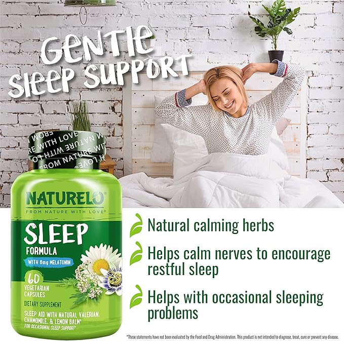 NATURELO Sleep Aid 60 Vegan