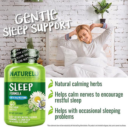 NATURELO Sleep Aid 60 Vegan