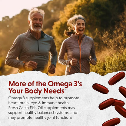 Barlean's Fish Oil Omega 3 Supplement, 1000mg Orange 60 Count