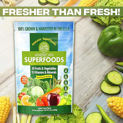 Country Farms American Superfoods 30 Fruits 60 Servings,