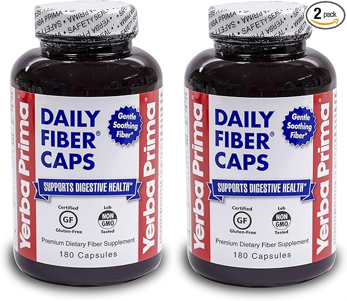 Yerba Prima Daily Fiber Formula 180 caps 2) -
