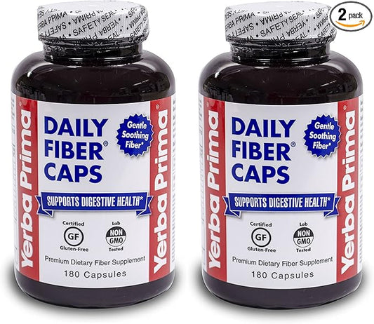 Yerba Prima Daily Fiber Formula 180 caps 2) -