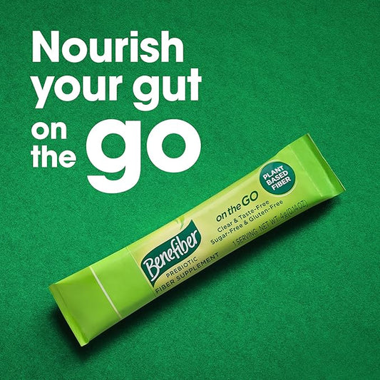 Benefiber On The Go Prebiotic Fiber 36 Sticks 2)